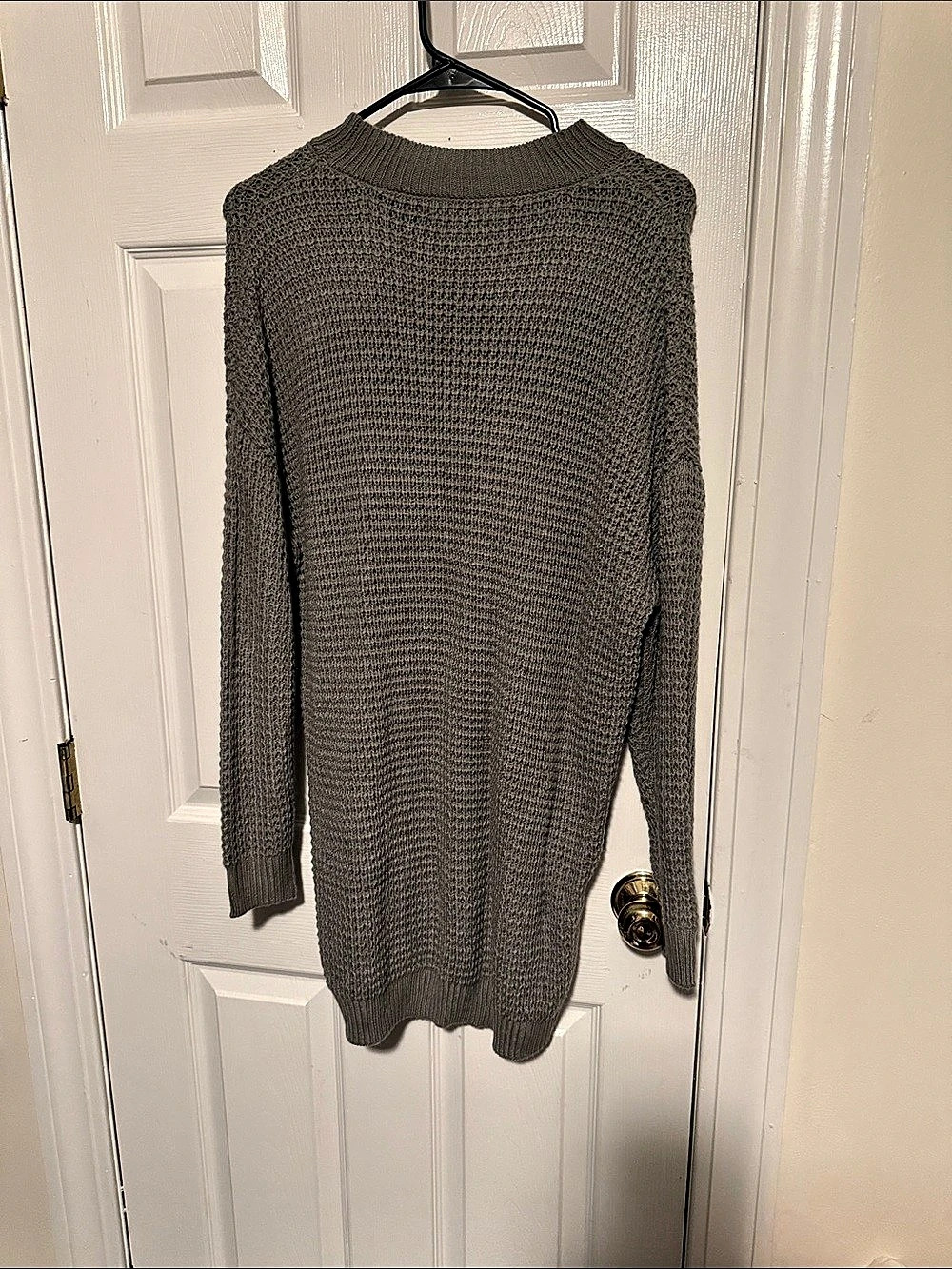 ZESICA Gray Knit Sweater Size Small Like New